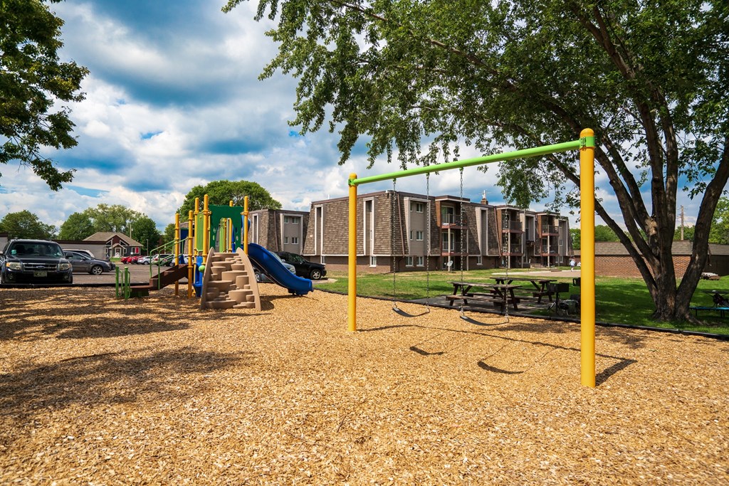 our apartments have a playground for your kids to play