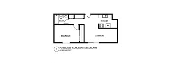 Park Side One Bedroom