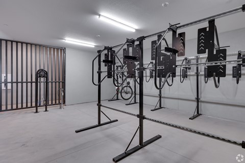 Enclosed Bike Rack