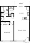 1 Bed 1 Bath