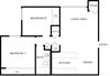 2bd 1ba TC 50%