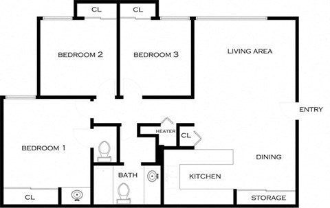 1901 Del Sur Blvd. 2-4 Beds Apartment, Affordable for Rent - Photo Gallery 18