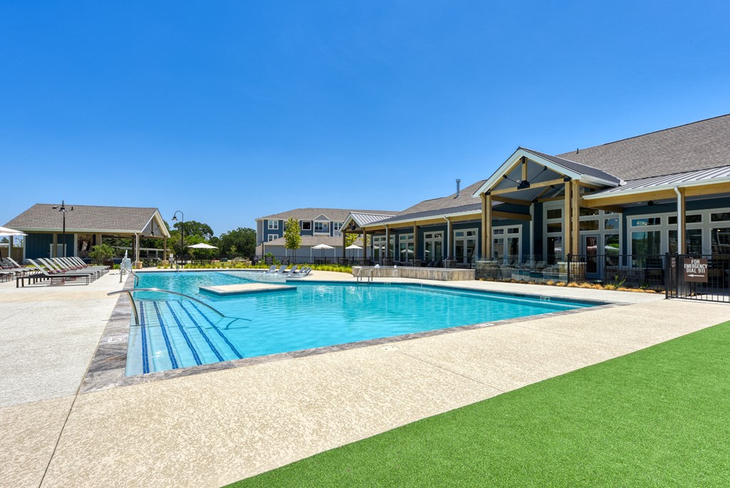 Pool View at Estraya Boerne, Texas