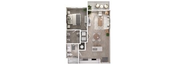 A1a Floor Plan at Estraya Boerne, Texas