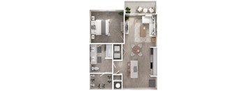 A2 Floor Plan at Estraya Boerne, Boerne