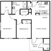 2 Bed 1 Bath