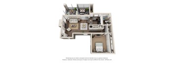 1B 951 Floor Plan at Osprey on the Bluffs, Savannah, GA