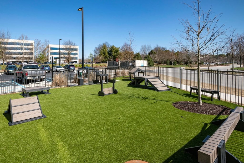 Dog Park at Seleno at Bridge Street, Huntsville, 35806