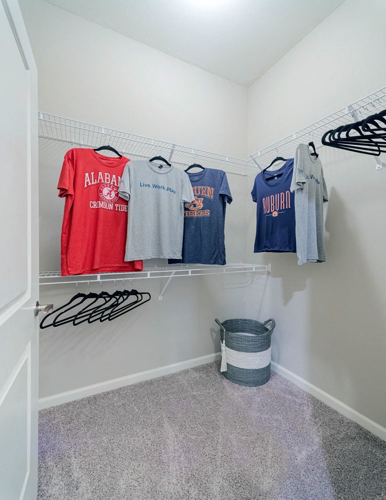 Closet at Seleno at Bridge Street, Huntsville