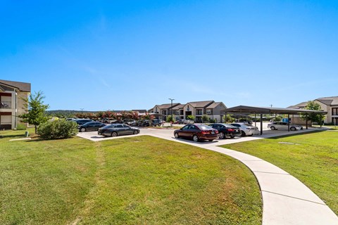 Waking Path at Residences at the Landing, Kerrville, TX