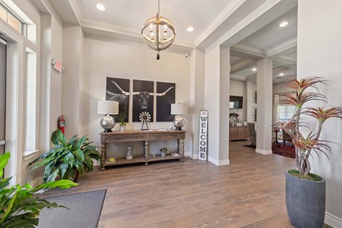 Lobby at Residences at the Landing, Texas
