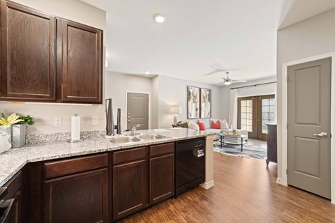 Modern Kitchen at Residences at the Landing, Kerrville, TX, 78028