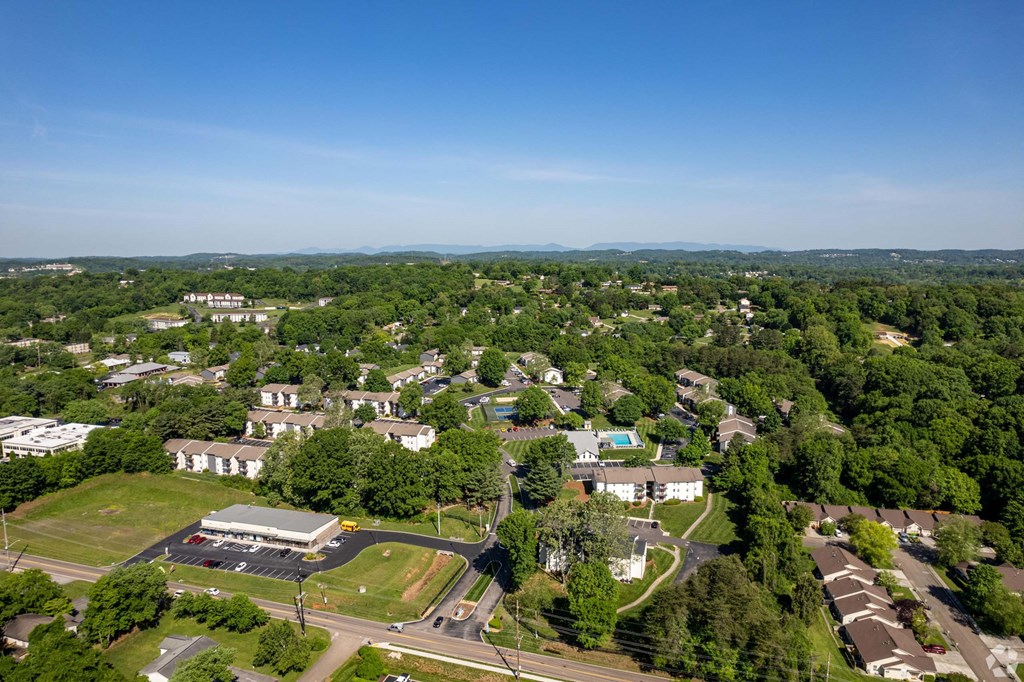 Drone View at Addison at Sutherland, Tennessee  