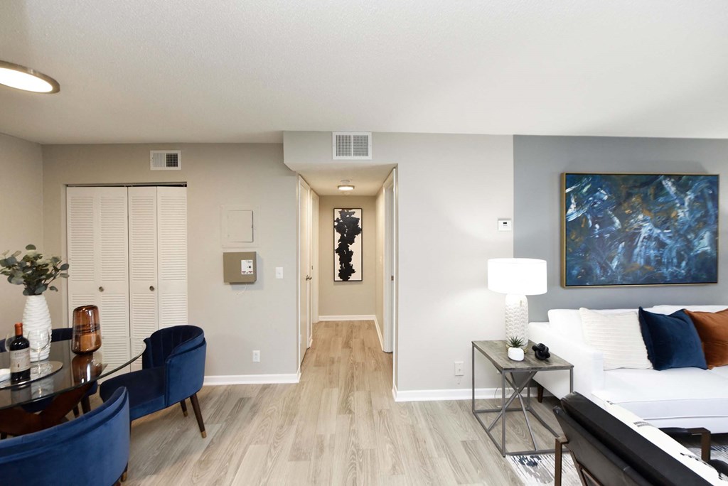 Living And Dining at Addison at Sutherland, Knoxville  