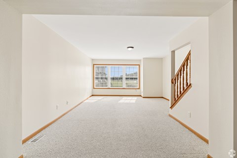 2 Bed 2.5 Bath Pull-Through Townhome- Living Room