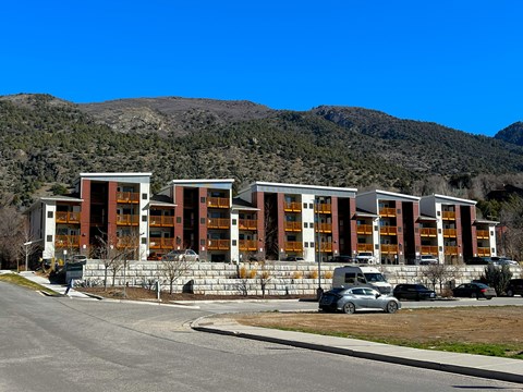 Apartment Complex of MountainView Flats in Glenwood Springs, CO