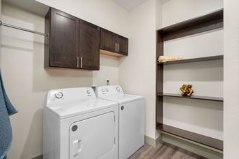 our apartments have a laundry room with a washer and dryer at 41 North Senior Living Apartments, Fort Wayne, IN