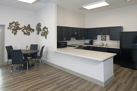 Dining And Kitchen at Gladstone Apartments, Indiana, 47201