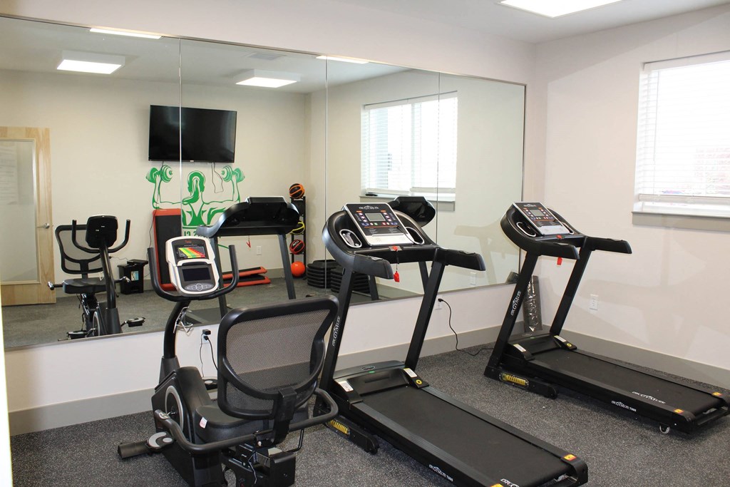 our exercise room is equipped with state of the art equipment  at Haven Homes Apartments, LP, Plainfield, 46168