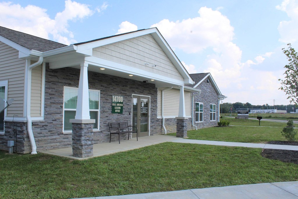 the building where the motel is located at Salem Place Apartments, Daleville, 47334