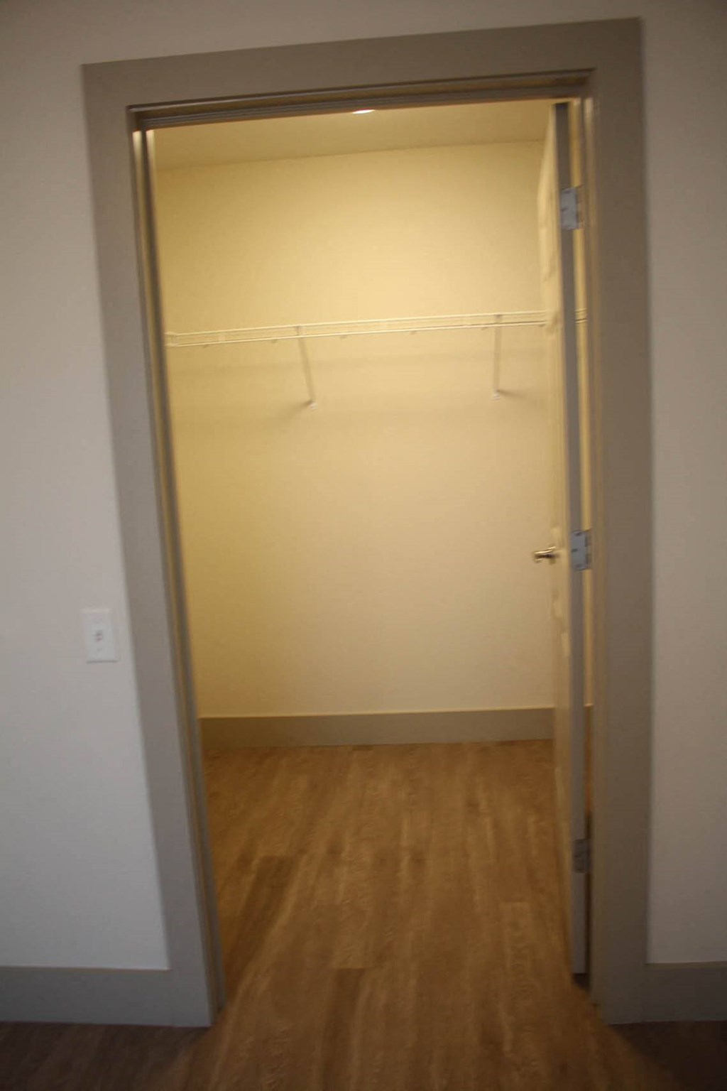 Closet View at Salem Place Apartments, Indiana