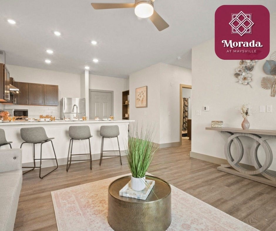 Living And Kitchen at Morada at Maysville, Fort Wayne, Indiana