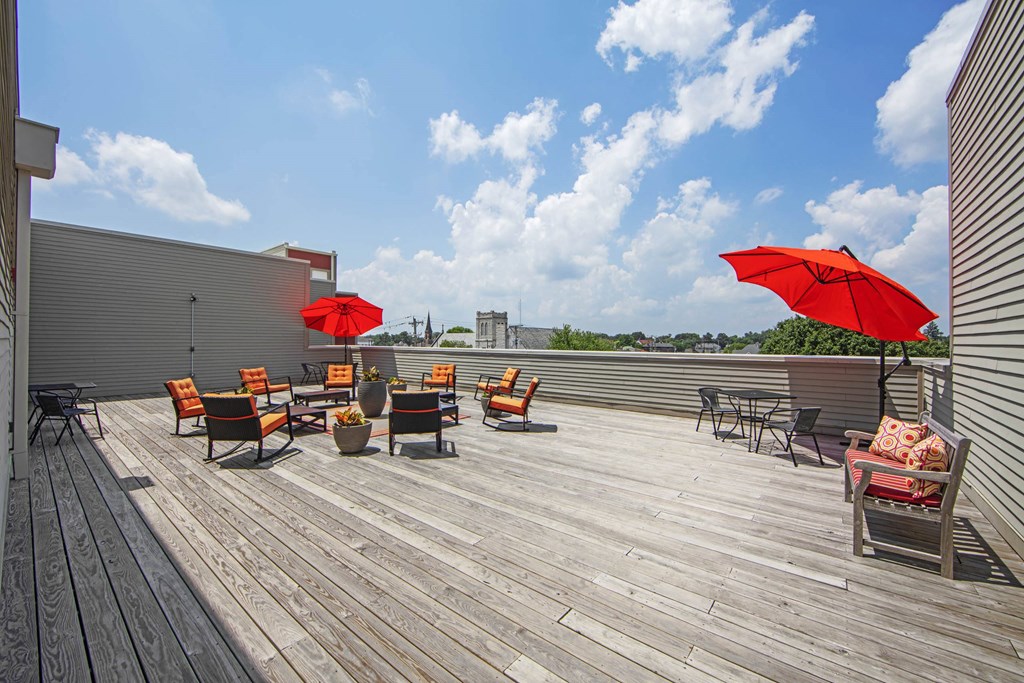 Rooftop View at North Harrison Senior Apts, Shelbyville, 46176