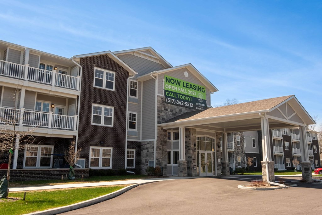 Building Exterior at Ritchey Reserve, Fishers, IN