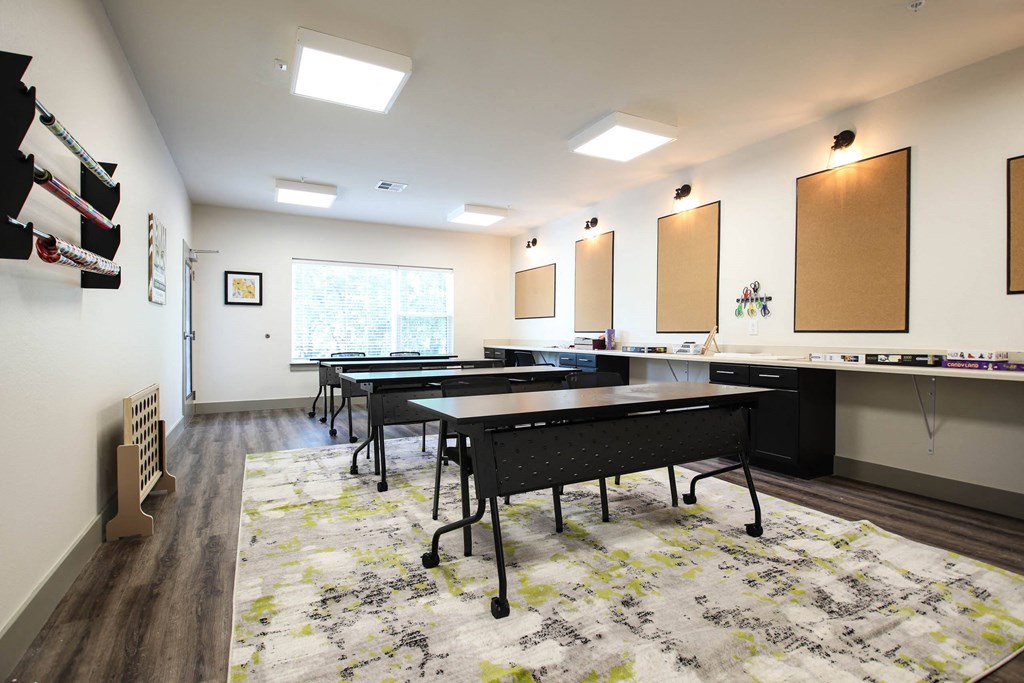 Craft Room at SouthPointe Village Apartments, LP, Fishers, IN, 46038
