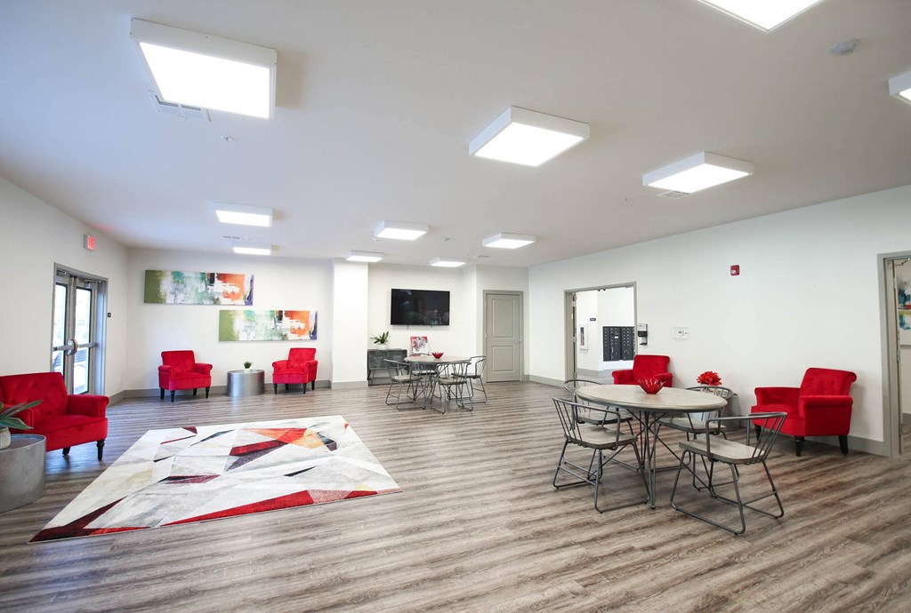 Gathering Area at SouthPointe Village Apartments, LP, Fishers, Indiana