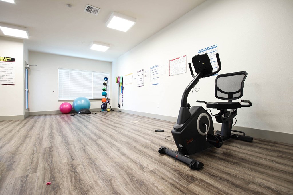 Gym at SouthPointe Village Apartments, LP, Fishers