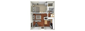 1 Down Floor plan