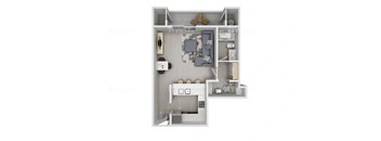 Studio F Floorplan