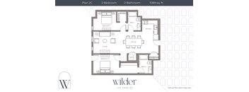 2 Bedroom C floor plan