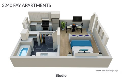 3240 Fay Avenue Studio Apartment for Rent - Photo Gallery 11