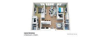 2 Bedroom