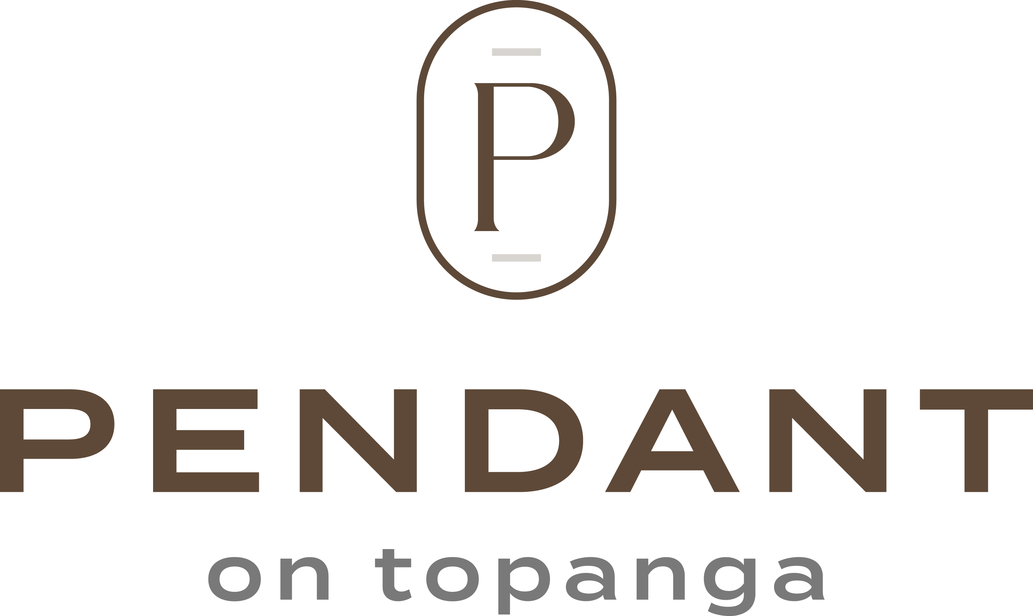 A logo with the word PENDANT on it.