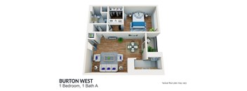 1 Bed 1 Bath