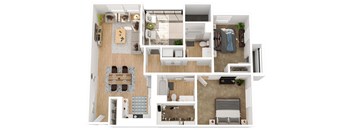 4 bedroom floor plan  the residences at