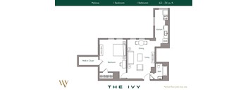 Melrose - 1 Bedroom, 1 Bath