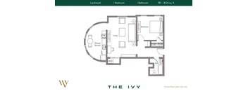 Larchmont - 1 Bedroom, 1 Bath