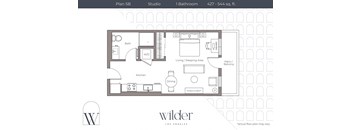 studio B floor plan