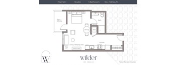 studio D floor plan