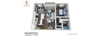One Bedroom, One Bath