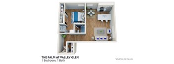 1 Bedroom, 1 Bath