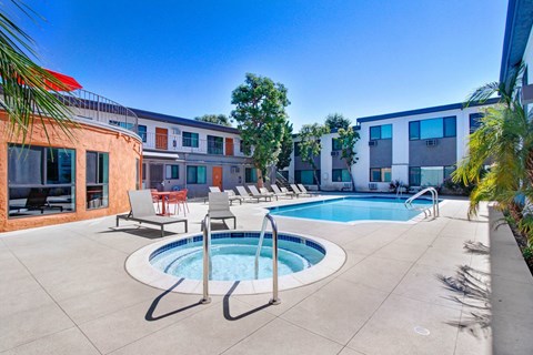 our apartments offer a swimming pool