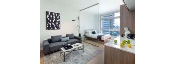 Dining Area at Wilshire Margot, Los Angeles California