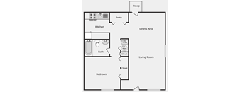 1 Bedroom Apartment New Albany