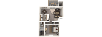 The Creek: One Bedroom Apartment