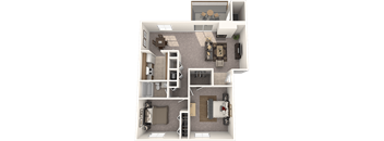 The Nest: Two Bedroom Apartment